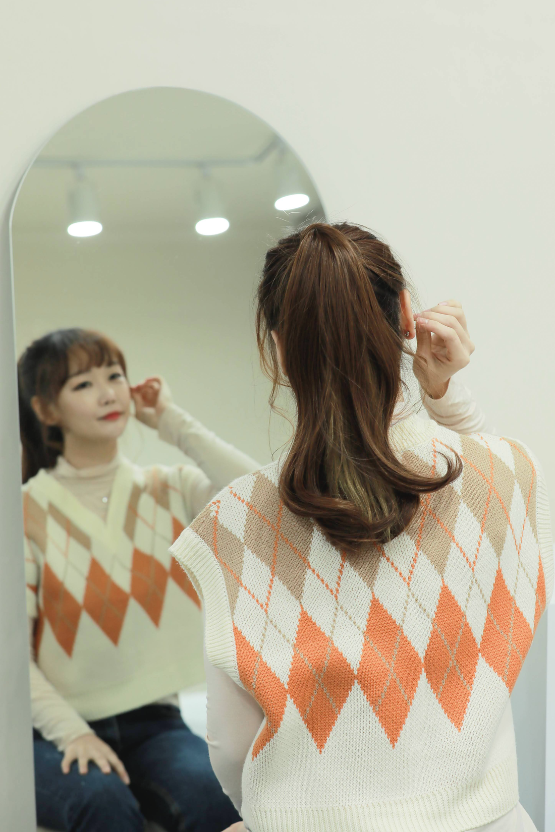 Ponytail in Minipin Extension